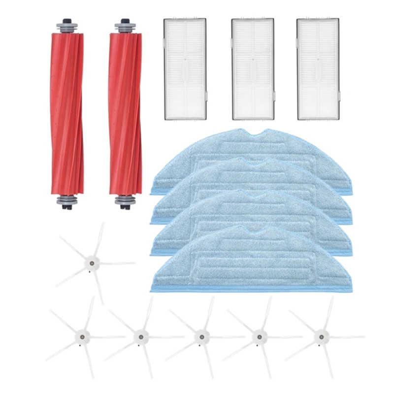 

Accessories For Roborock S7 S7 Plus T7S T7S Plus Robot Vacuum Cleaner With Main Side Brush Hepa Filters Mop Pads
