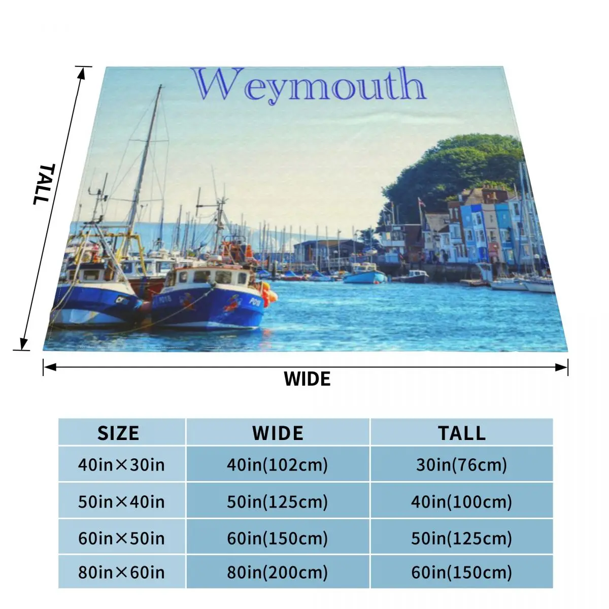 Ультрамягкое одеяло из микрофлиса Weymouth