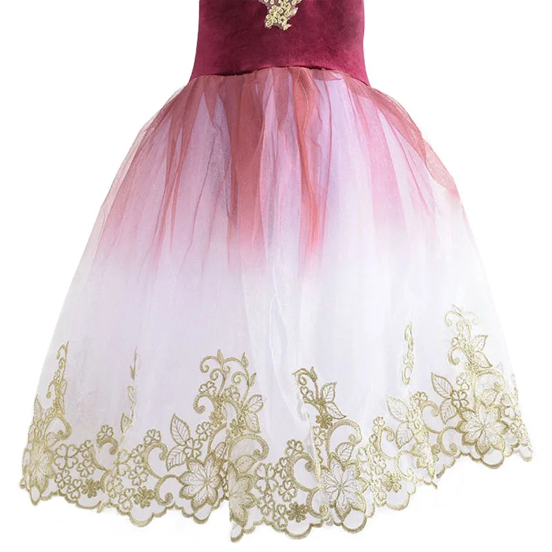 Professional Ballerina Ballet Tutu For Child Girls Adulto Dance Clothing Kids Vestido Figure Skating Dress Leotards