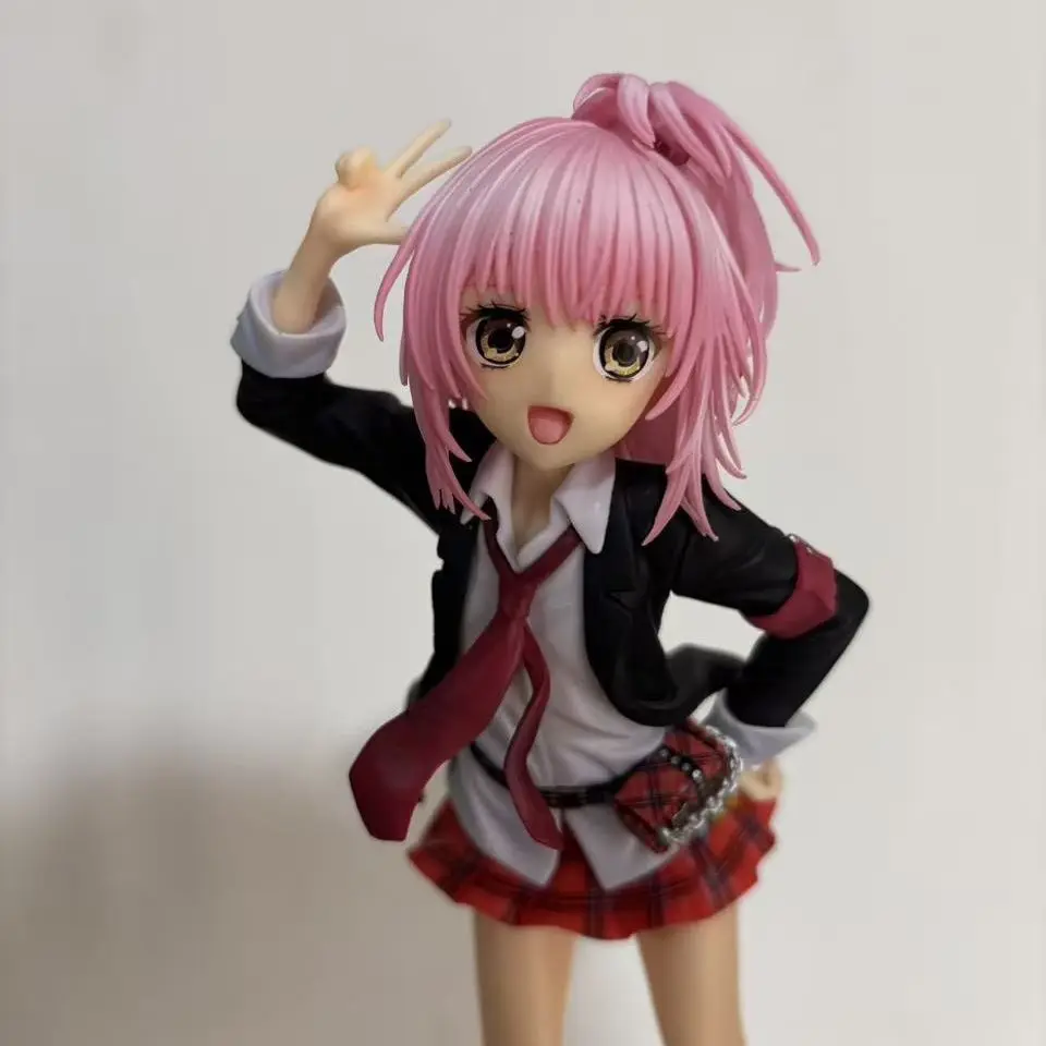 Фото Аниме-фигурка Shugo Chara: Хинамори Аму, коллекционная статуэтка из ПВХ, модель куклы, украшение для стола, игрушка, подарок на день рождения №5