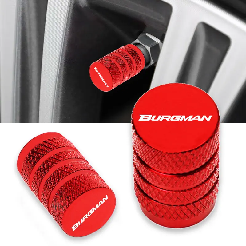 

For Suzuki BURGMAN 650 400 125 200 250 AN650 AN400 AN125 AN200 CNC Accessorie Wheel Tire Valve Stem Caps Airtight Covers