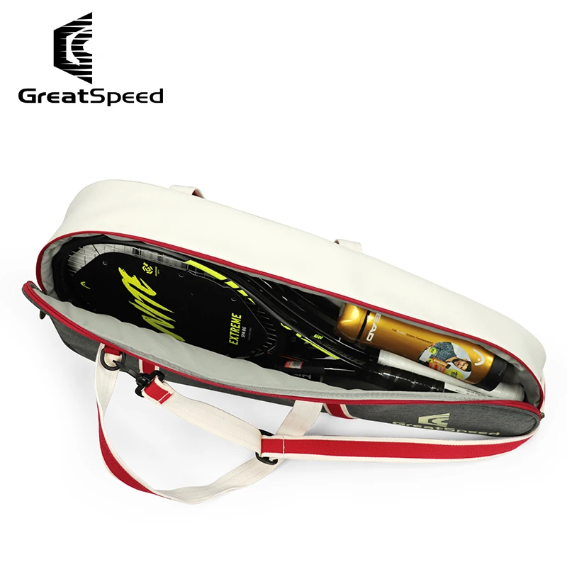 Greatspeed Tennis Bag for Men Women 3 Rackets Shoulder Bag Tennis Racquet Cover Case Badminton Racket Bags