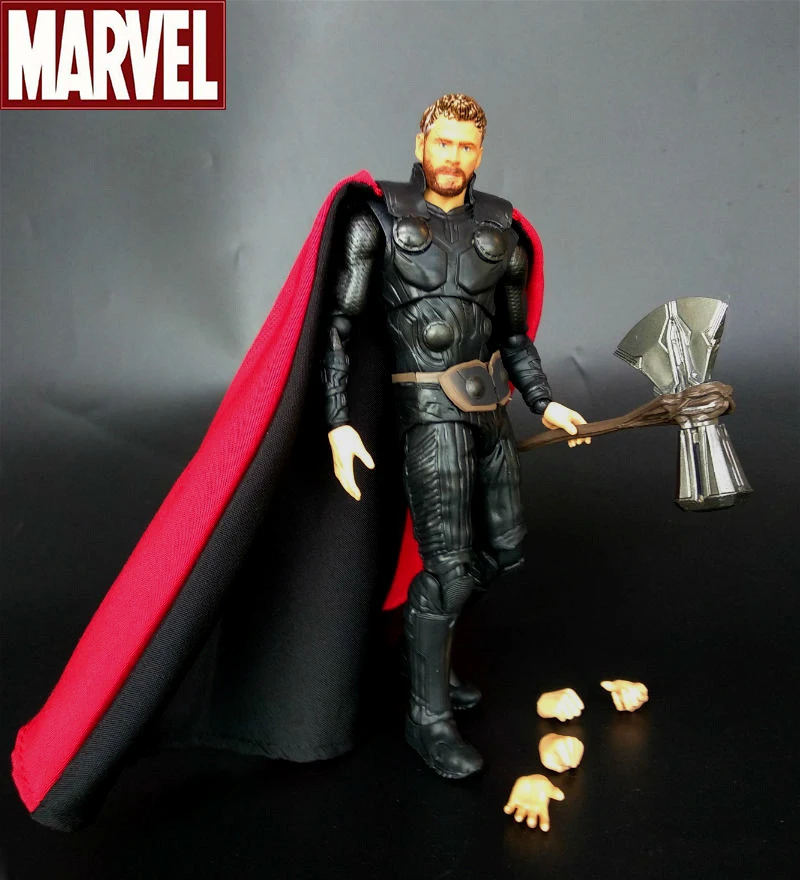 

Marvel Avengers Thor Action Figure Toys SHF Thor Figures Statue Model Doll Collection Ornament Gifts for Children Friend