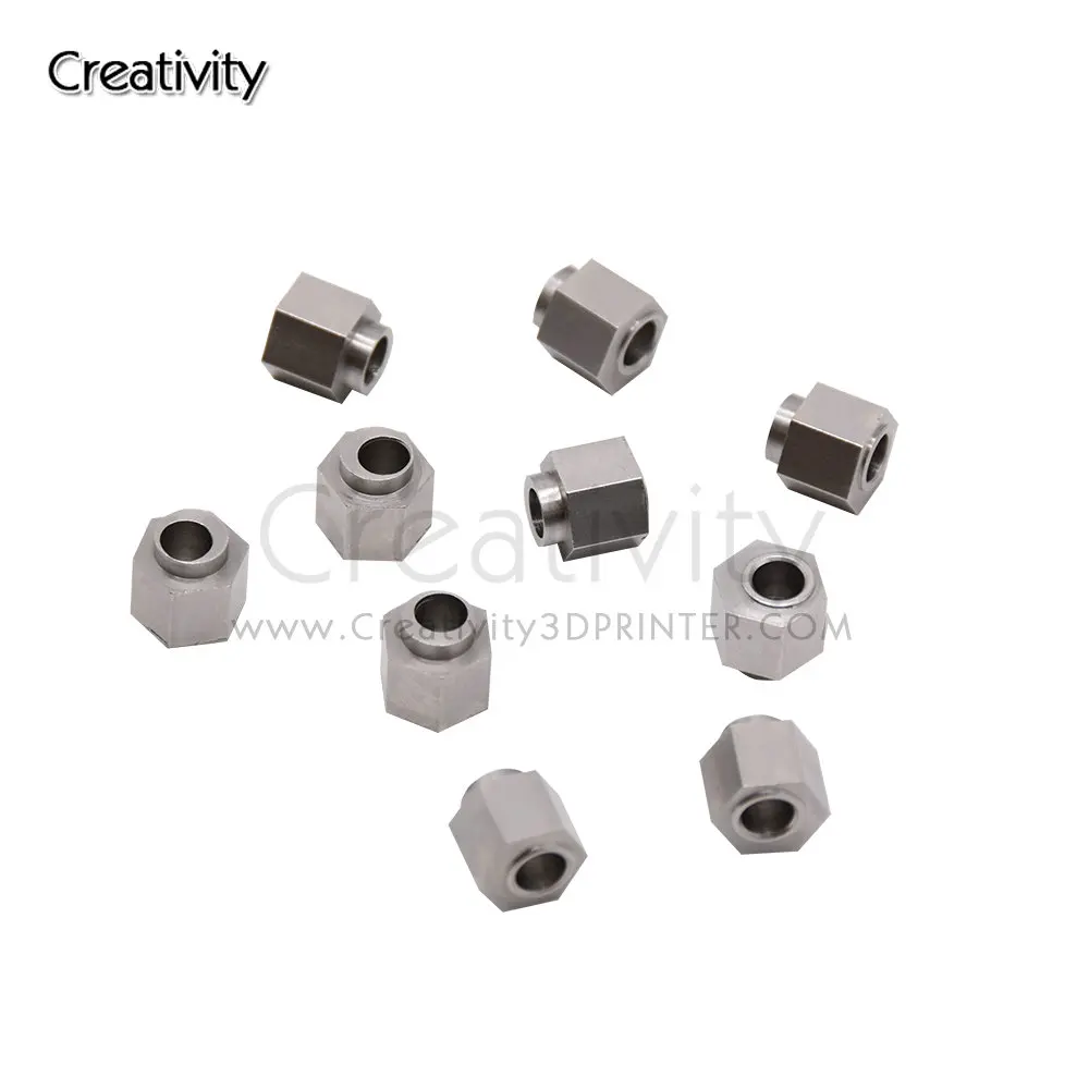 

10PCS 3D Printer Parts Eccentric Spacer Hole Stainless Steel Eccentric Column Lsolation Screw Nut For V-roll Aluminum Extrusion