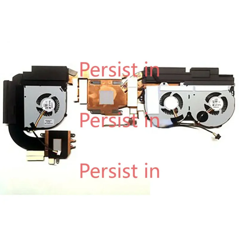 Вентилятор охлаждения теплового модуля радиатора для Clevo P950 P950EN P950HR P950ER P955ER