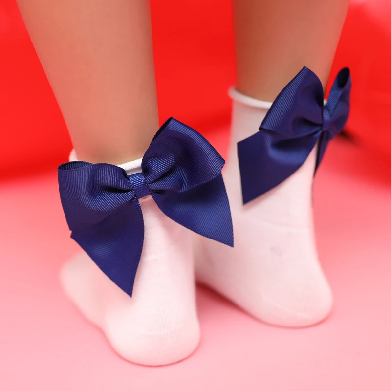 

Носки с бантом на каблуке с большим бантом, расчесанные мужские носки, носки в Корейском стиле принцессы, модные носки