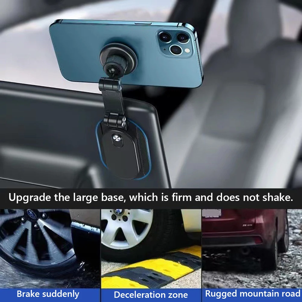 

Magnetic Phone Mount Adjustable Monitor Expansion Bracket Laptop Car Screen Side Phone Support Holder for Tesla Model 3 Y X S