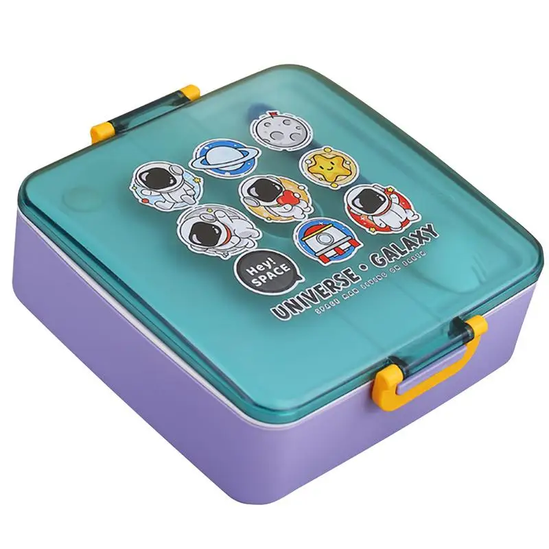 

Kids Bento Lunch Box Sandwich Containers For Kids Food-Grade Materials Kids Bento Lunch Box For Vegetables Fruits Meat Snacks