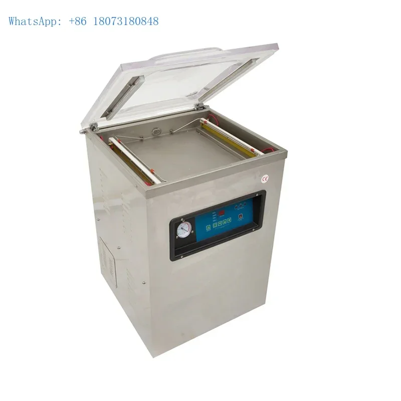 Напольная однокамерная вакуумная машина для запечатывания пищевых продуктов