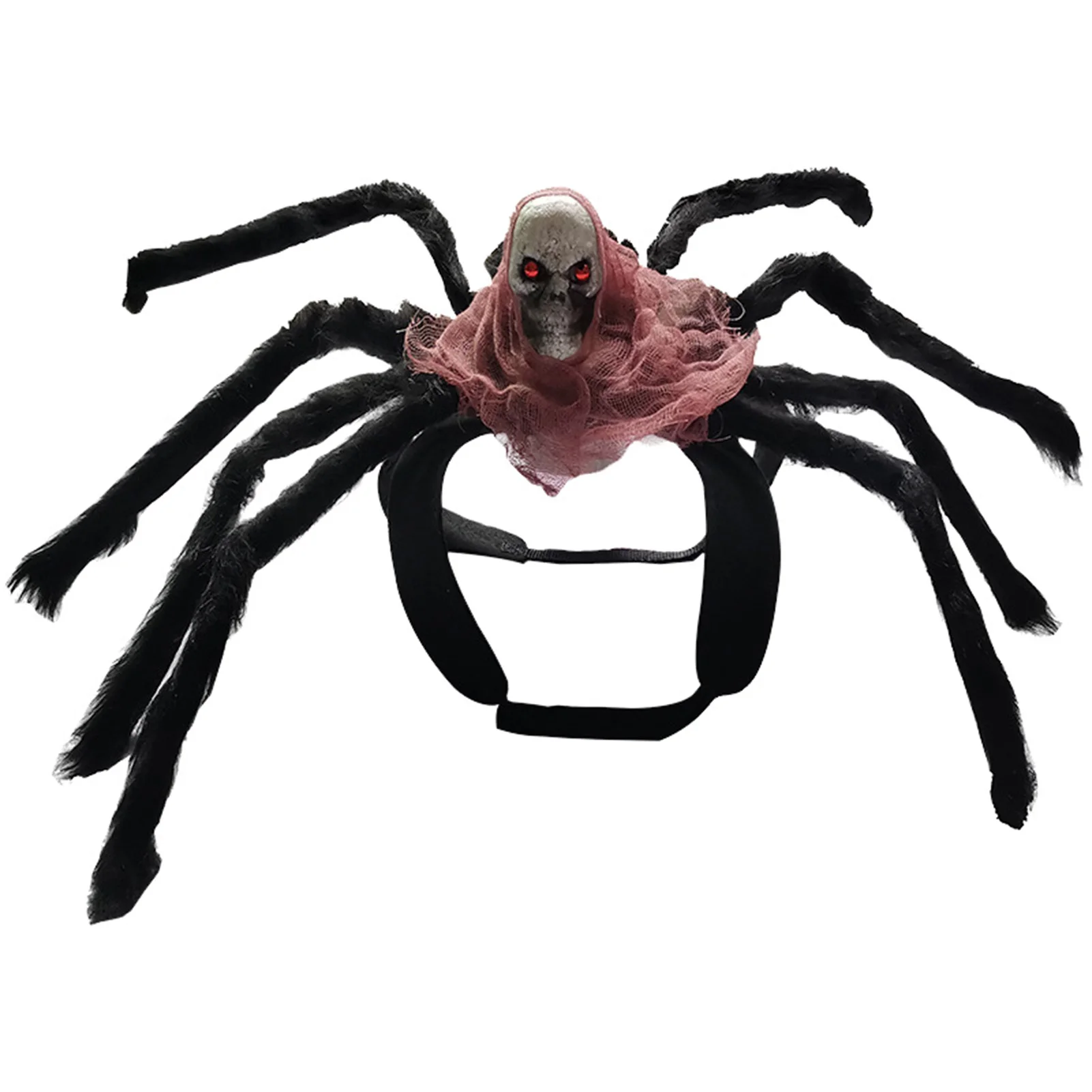 Halloween Spider Skull Modeling Role Play Used For Small And Medium-sized Dogs Kittens Parties Holiday Costumes Awesome