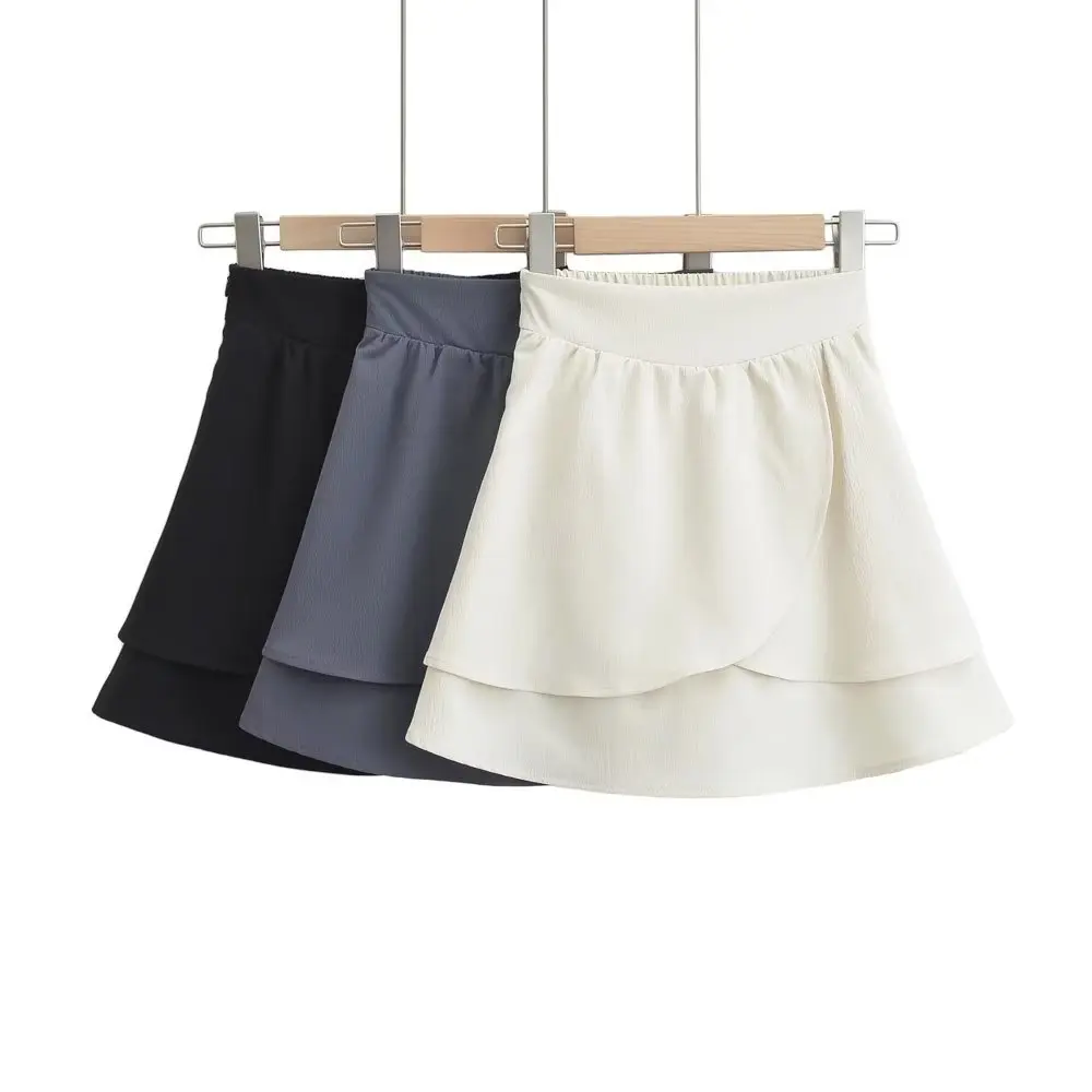 

2023 03 New Spring Summer Women Female Sexy Polyester Brand Skirt