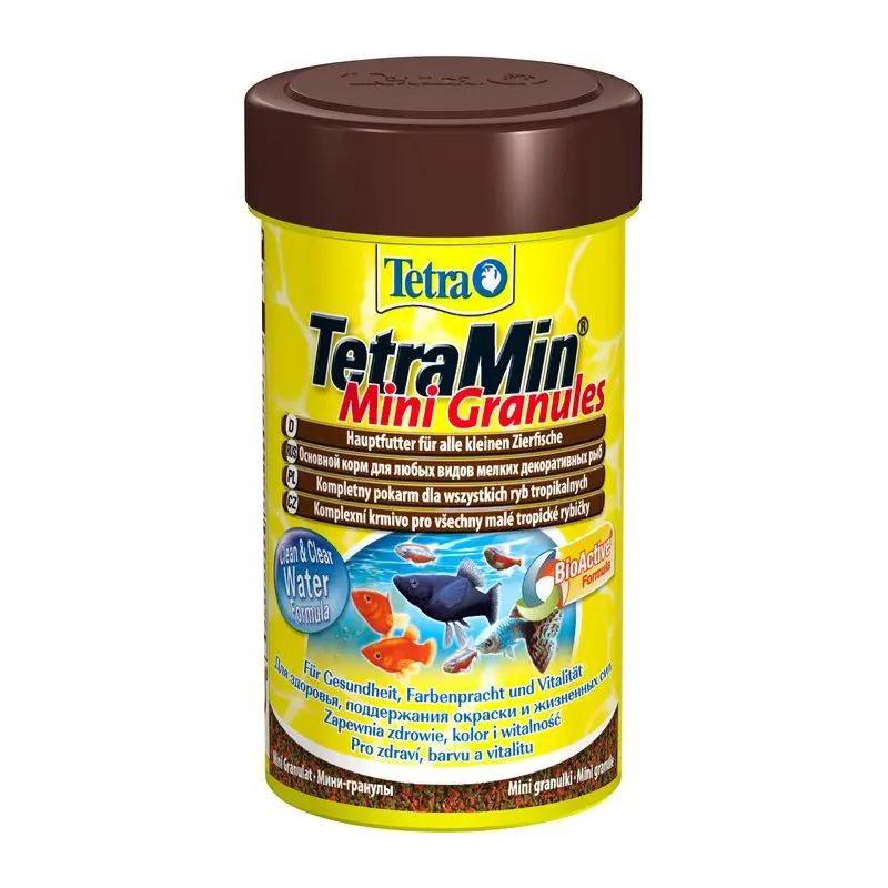 Tetra feed promotion timing for all kinds of fish small pellets tetramin mini granulat 100ml 199057 0 045 kg 45017 .. | Дом и сад