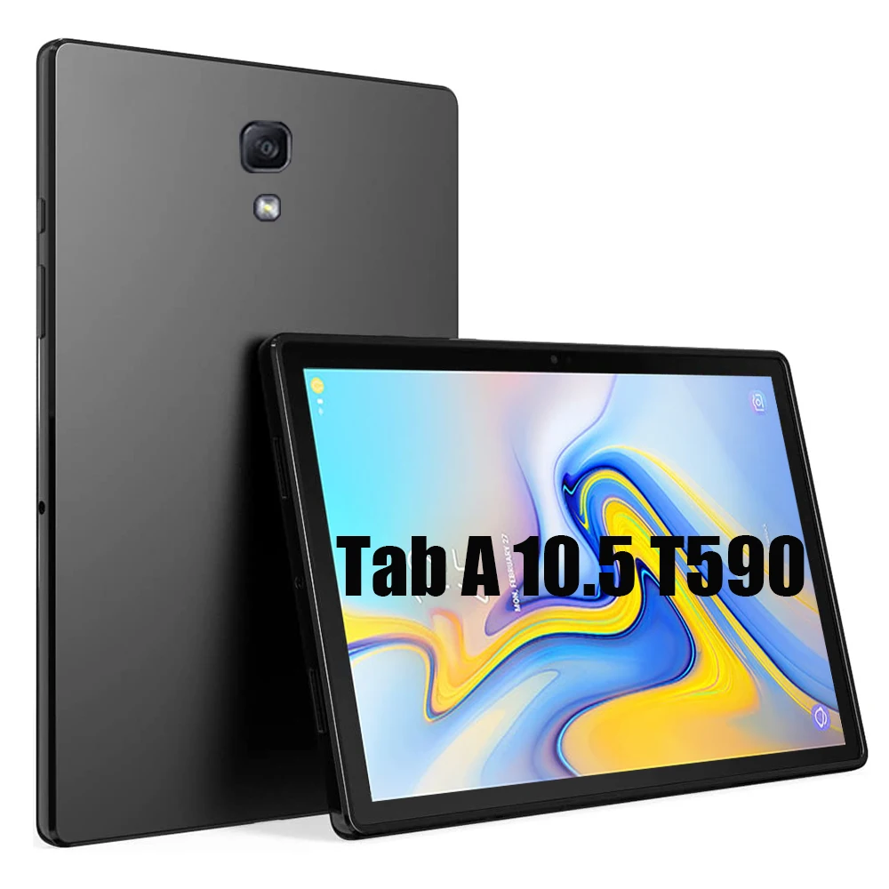 

Case For Samsung Galaxy Tab A 10.5 2018 Funda SM-T590 T595 T597 Silicone Protective Shell Shockproof Tablet Case Bumper Funda