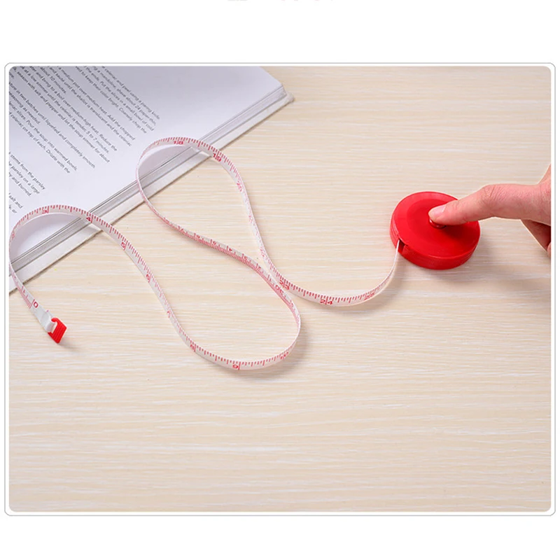 1 шт. Выдвижная мини-линейка диаметром 150 см