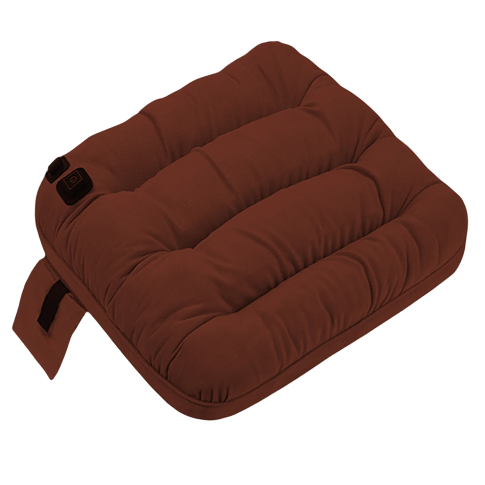 Подушка для сиденья с подогревом для автомобиля, портативная электрическая грелка с USB-зарядкой для зимы и осени