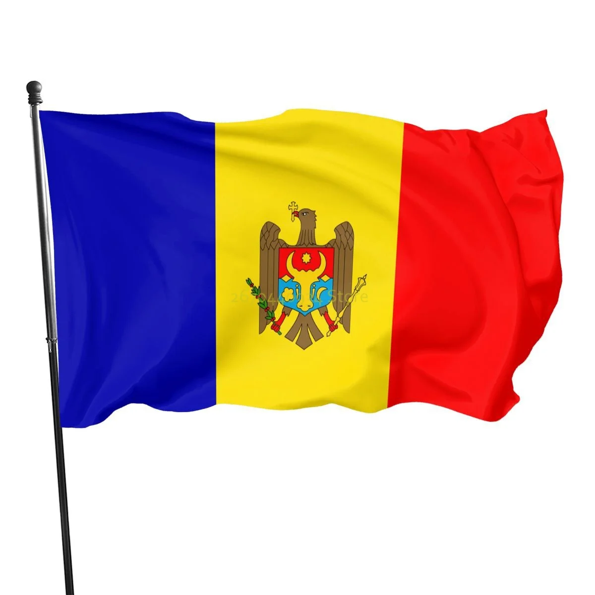 

Moldova Flag National Flags 3x5ft Garden Flag, 100% Polyester Fiber Home Flag, Outdoor Lawn Decoration Banner