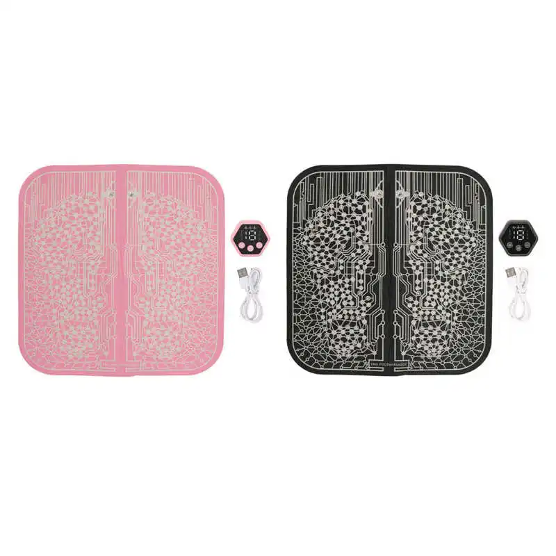 

Foot Massager Mat 6 Modes 9 Power Levels Foldable Portable Ergonomic Design Smart Foot Massage Pad