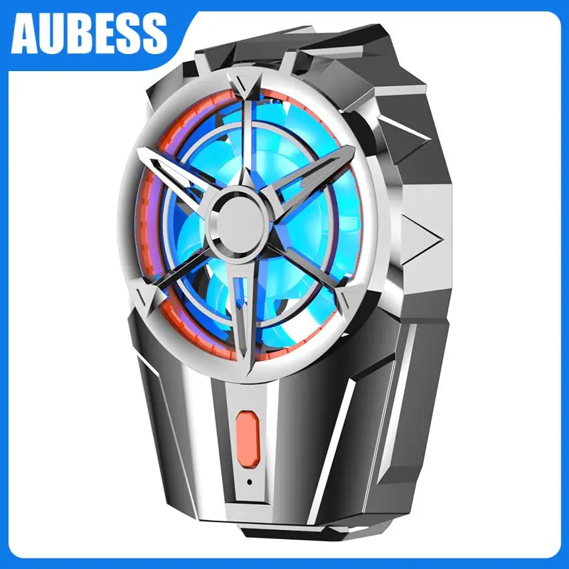 

Mobile Phone Radiator Adjustable High Speed Game Cooler Wired/wireless 7.5 Inches Phone Accessories Cooler Heat Sink Cooling Fan