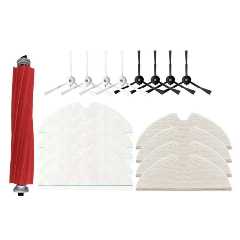 

18Pcs Main Side Brush Mop Cloth Accessories Kit For Roborock T8 / Q7 Max / Max+ Robot Vacuum Cleaner Spare Parts