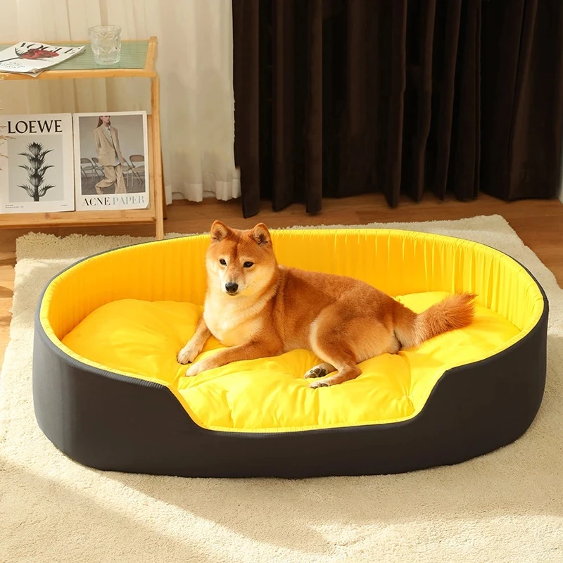 

Dog Bed Small and Medium-Sized Pet Warm Mat Large Dog Bed Soft And Comfortable Cat House Dog Kennel Mat Pet Product