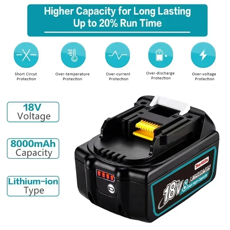 Аккумуляторная батарея 18650 18 В 12000 мАч DW285