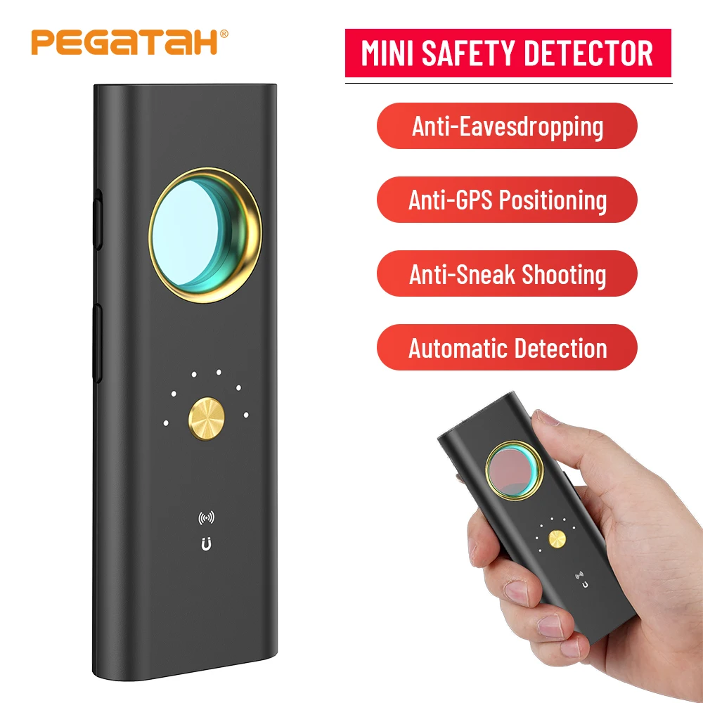 

Bug mini AI Anti Candid Camera Detector hunter's signal GPS Wifi Signal Cam Tracker Wiretapping bug Finder Anti-sneak Shooting