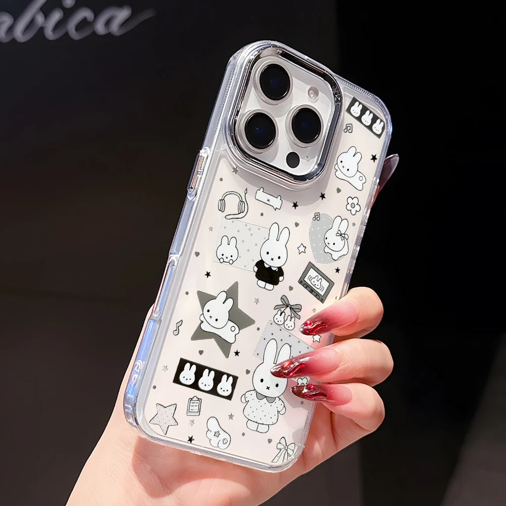 Фото Чехол для телефона White Rabbit M-Miffany для Pixel 10 9 9a 8 8a Pro XL 5G, роскошный прозрачный чехол №5