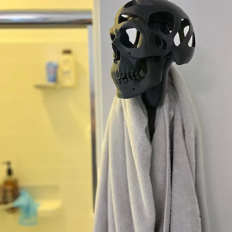 Держатель для шлема мотоциклетный креативный с 3d-изображением черепа