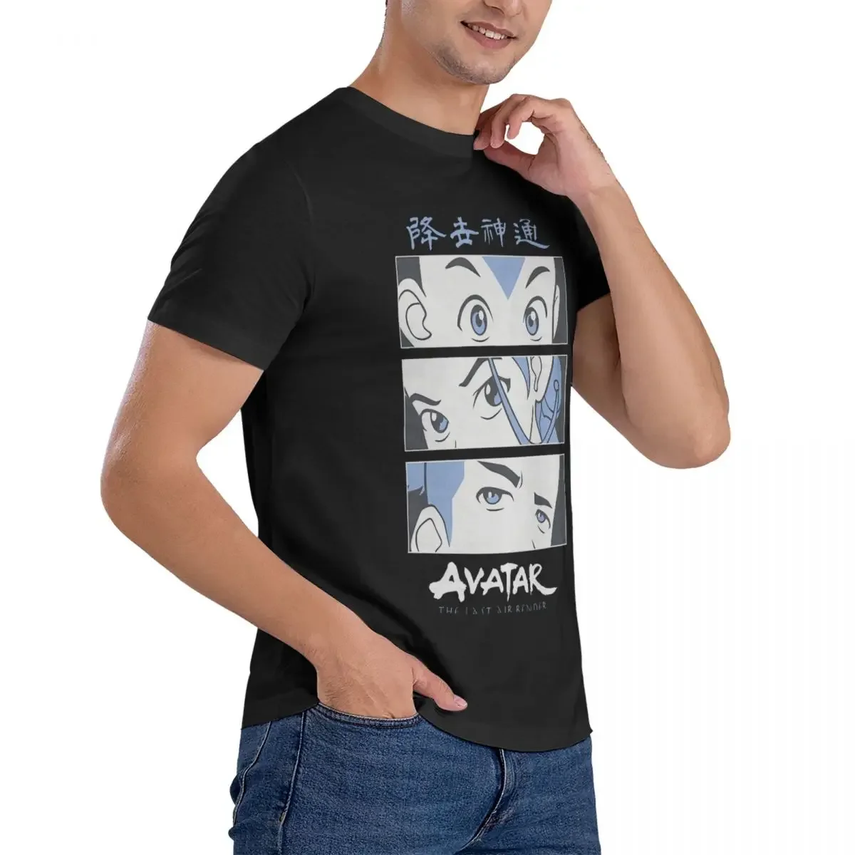 Забавные мужские футболки Appa Group Shot Logo_1 с круглым вырезом 100% хлопок