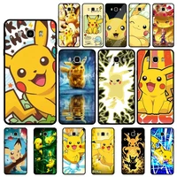 bandai pokemon pikachu phone case for samsung j 4 5 6 7 8 prime plus 2018 2017 2016 j7 core