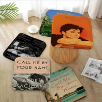 call me by your name square chair cushion soft office car seat comfort breathable 45x45cm buttocks pad