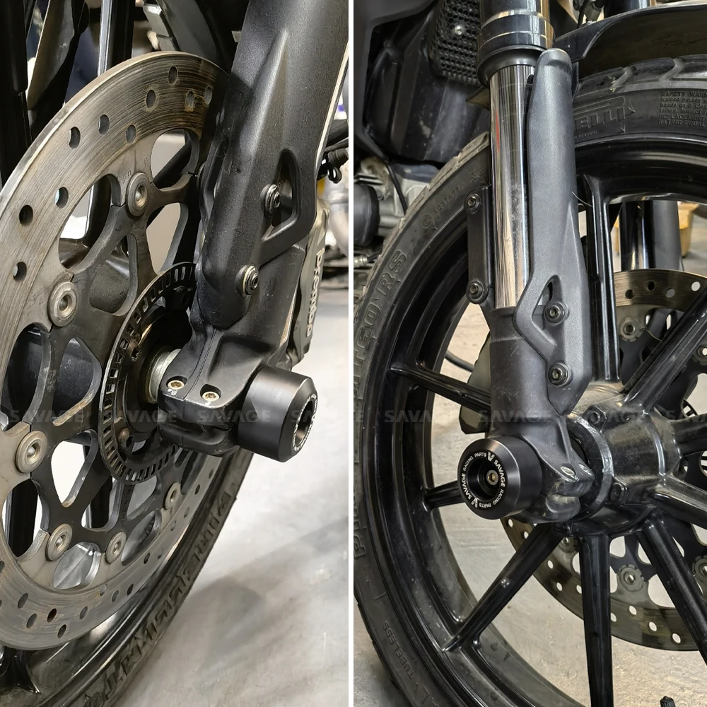 Оси вилка слайдер Для DUCATI SCRAMBLER 800 Cafe Racer Desert Sled Icon UrbanMotrad защита колес мотоцикла |