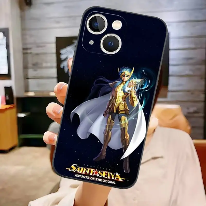 Bandai золотой чехол Saint Seiya для IPhone Apple 11 14 13 12 Pro Max Mini Xs X Xr 7 8 6 6s Plus Se 2020 |