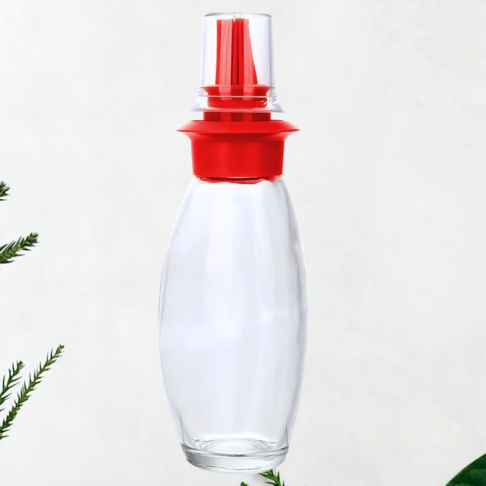 

Oil Bottle Glass Oil Bottles Drizzler Cooking Marinating Brush Basting Oil Brush Pastry Oil Brush