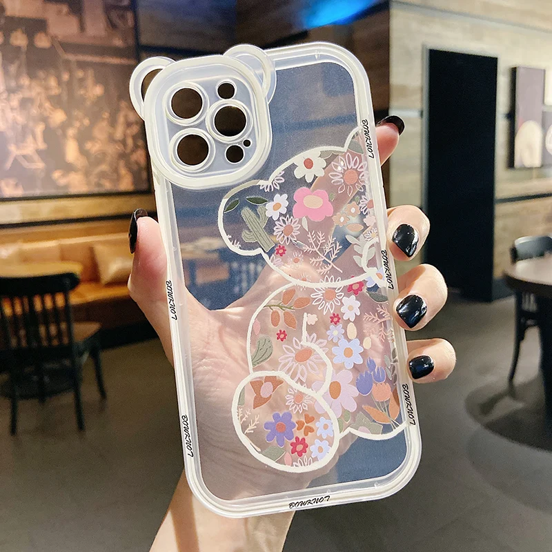 Мягкий ударопрочный чехол-бампер для iPhone 13 Pro Max 11 12 X XR XS 7 8 Plus |
