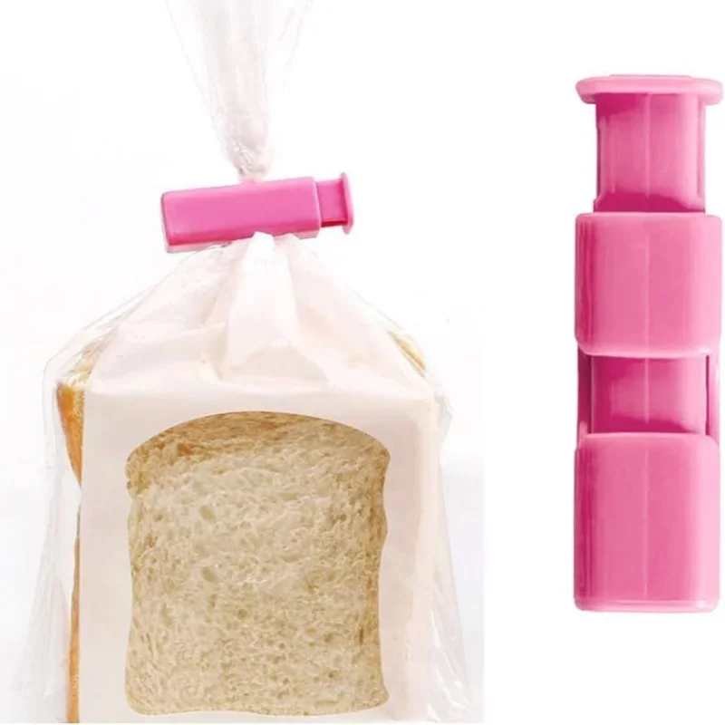 1 ~ 12 шт. зажимы для запечатывания пищевых продуктов сумок хранения хлеба сумки