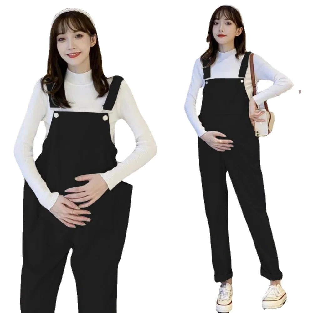 New fashion Maternity Clothings 2023 Pregnant Rompers Womens Jumpsuits Casual Pregnancy Pants Sleeveless Trousers pregnancy enlarge