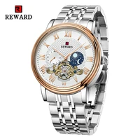 reward 2022 new men wristwatches automatic winding mechanical watch waterproof sport wrist watches