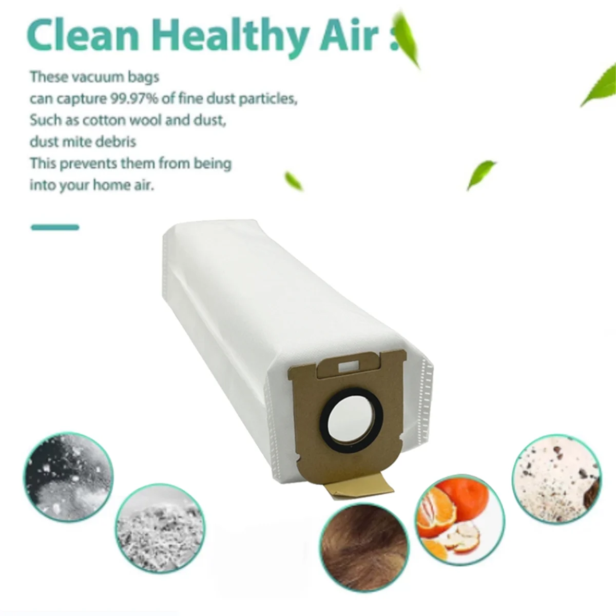 6 шт. для Z10 Station робот-пылесос мешок пыли запасные части нетканый мусора