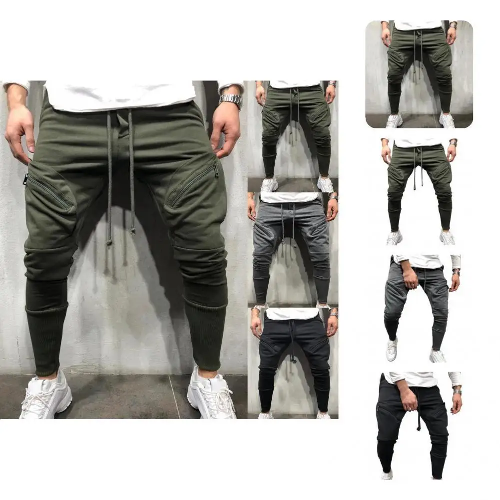 

Windproof Full Length Anti-pilling Quick Dry Jogging Trousers for Going Out