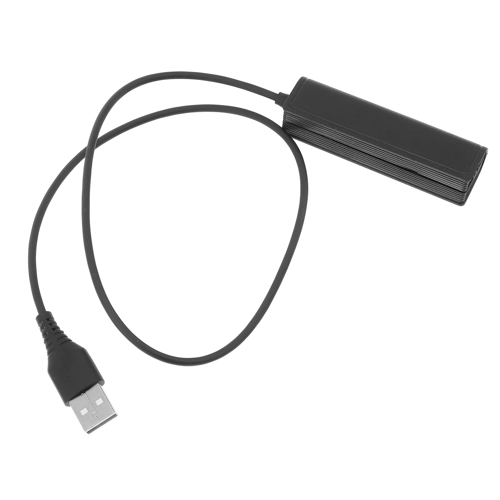 

1 Pc RJ9 to USB Adapter Cord Plastic Adapter Converter Plastic RJ9 to USB Converter Adapter Cable Plastic Headset Adapter
