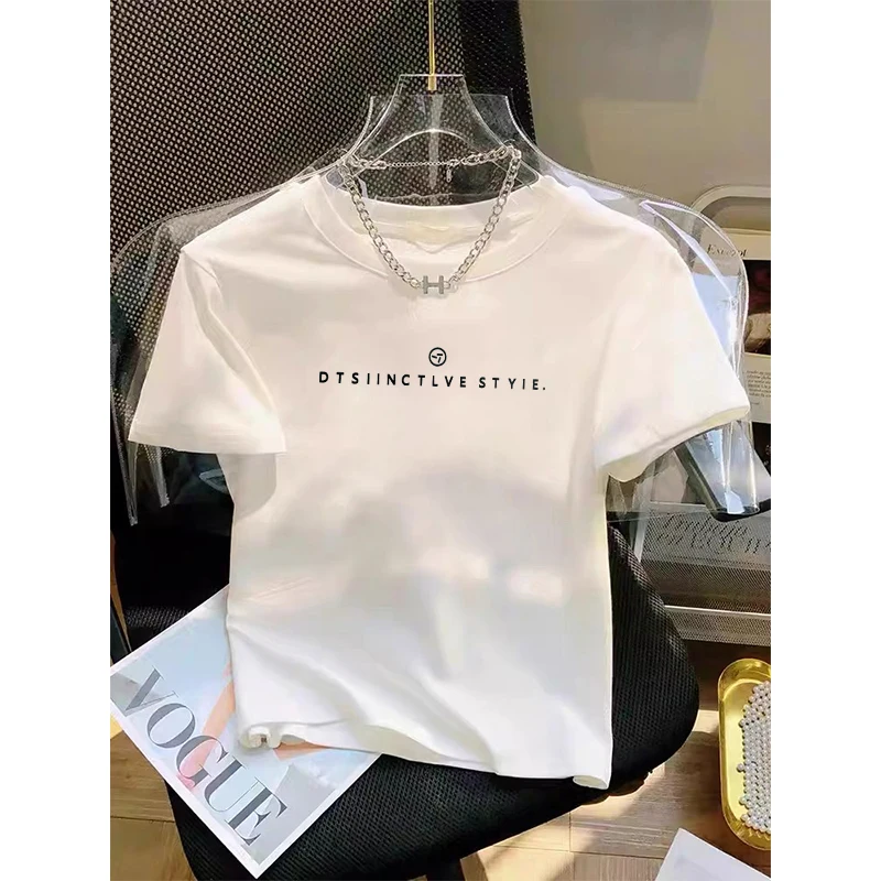 Летняя одежда для допамина короткая футболка Gyaru с коротким рукавом женская на