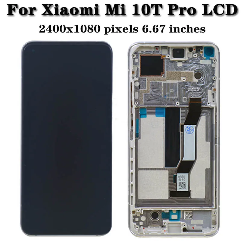 6 67 ''OEM для Xiaomi Mi 10T 5G Pro ЖК-дисплей M2007J3SG запасные части Redmi K30s M2007J3SC