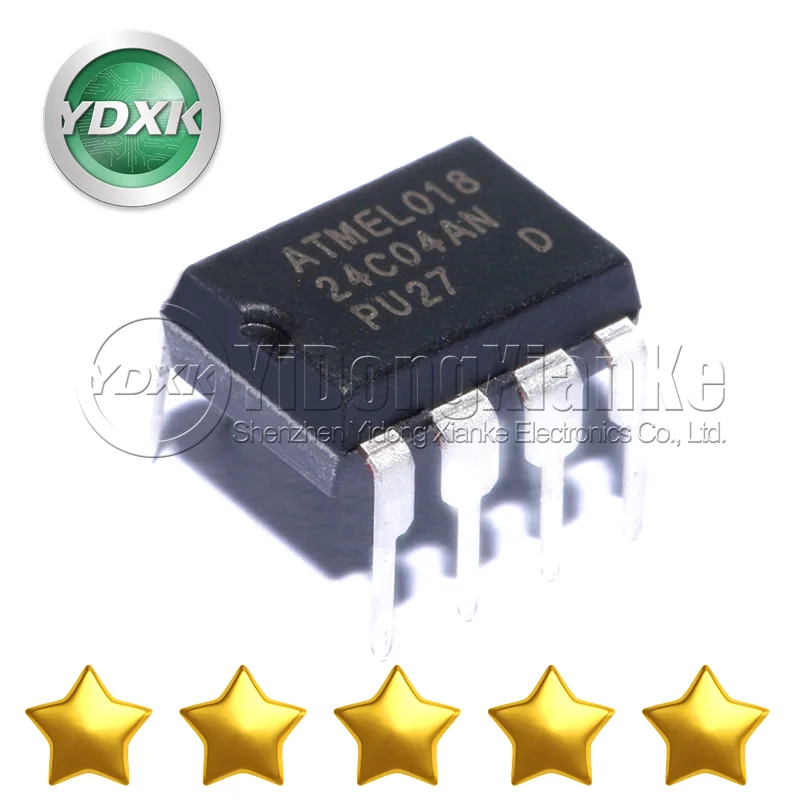 AT24C04AN SOP8 AT24C04BN-SH-T электронные детали AT24C04C-SSHM-T AT24C08 AT24C04N-10SU2.7