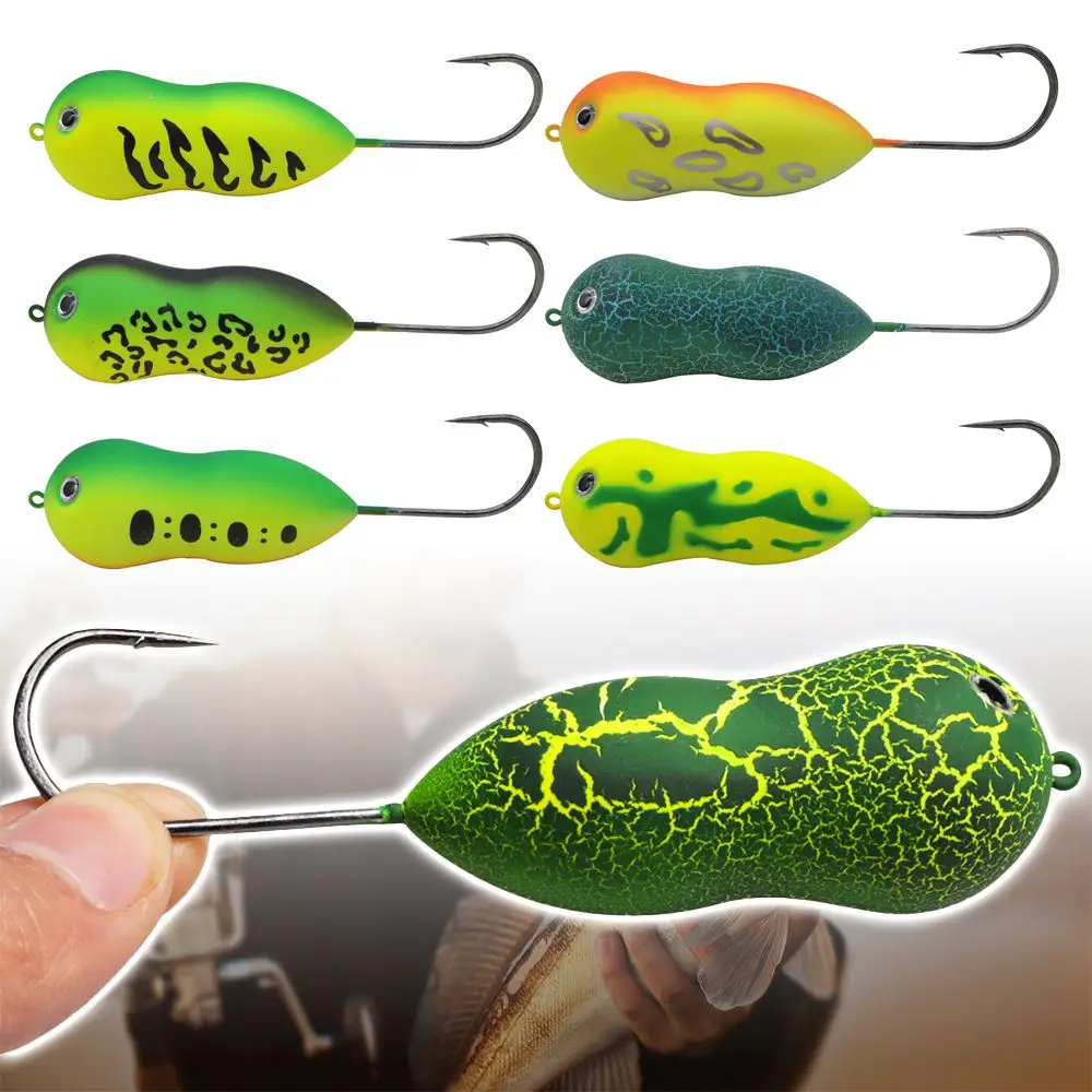 

40PCS Artificial Fake Accessories Gourd Shaped Fishing Lure Ice Fishing Fish Bionic Luya Bait Fishhook