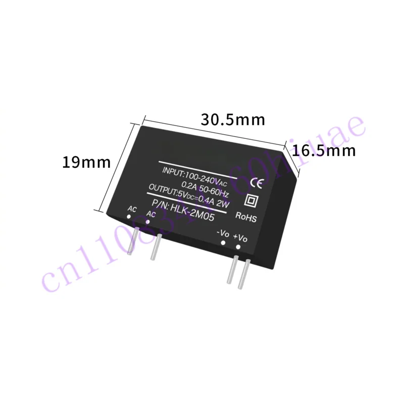 Фото HLK-2M03 HLK-2M05 HLK-2M09 HLK-2M12 HLK-2M15 HLK-2M24 AC‑DC модуль питания 5 шт. №2