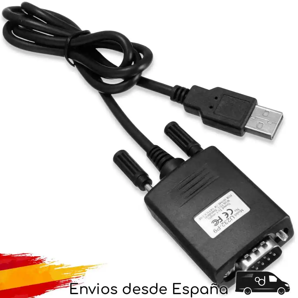 Фото USB 2 0 к RS232 серийный DB9 9 Pin типа папа конвертер кабель черный 8 м 1 Порты и разъёмы