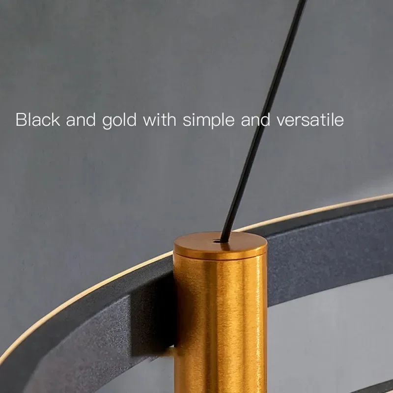 Светодиодные потолочные люстры Mdoern Ring для столовой гостиной центрального стола