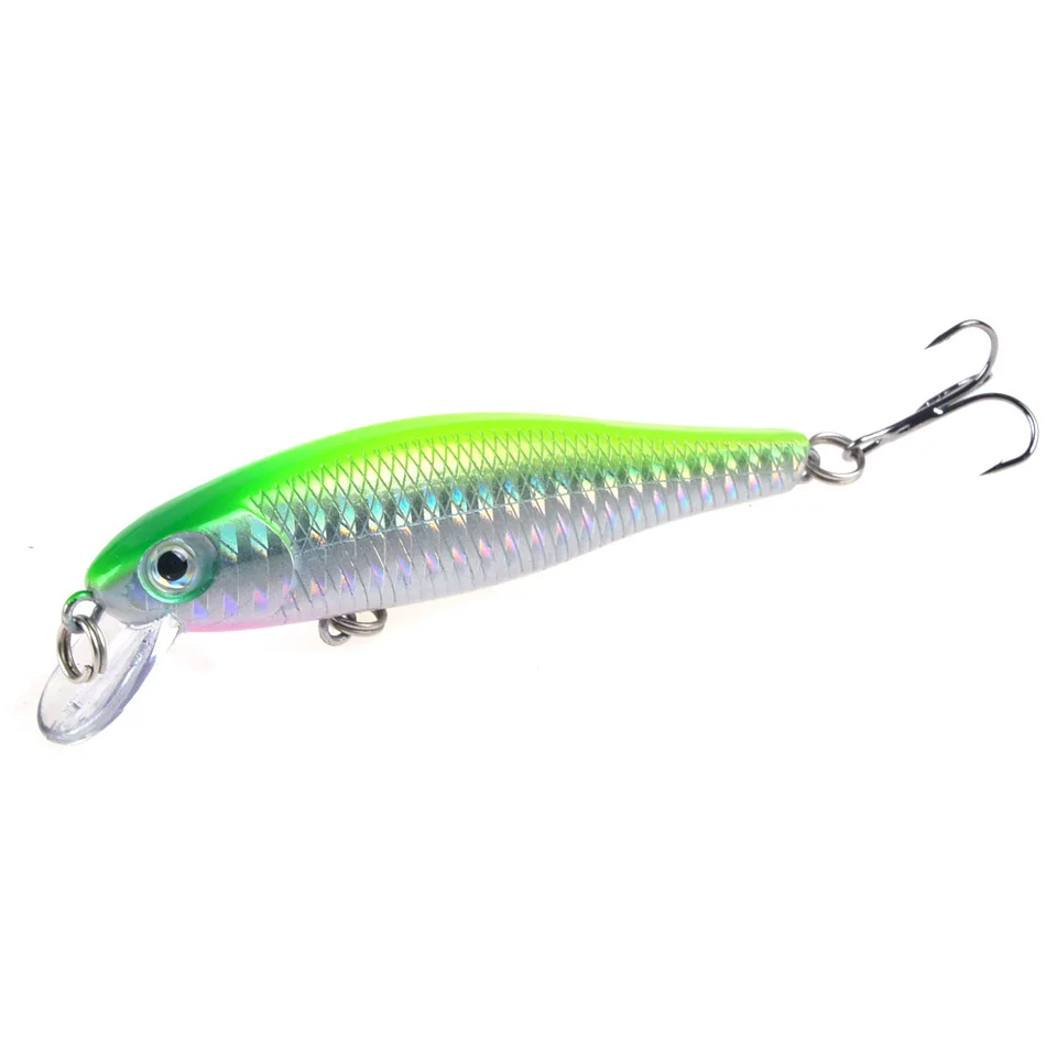 1PCS 8.5cm 9.2g  Minnow Fishing Lures 3D Eyes Artificial Hard Bait Pesca Floating Wobbler Crankbaits Carp Bass Tackle Wholesale