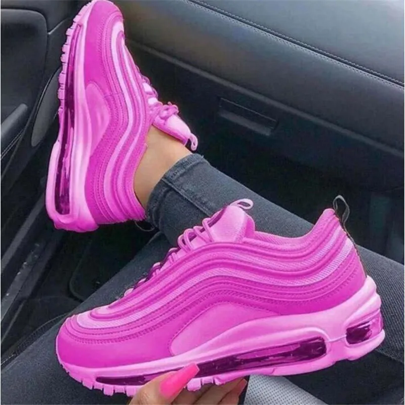 

Women's Walking Shoes Chunky Sneakers Ladies Nursing Work Air Cushion Mesh Casual Running Jogging Shoes Zapatillas Mujer